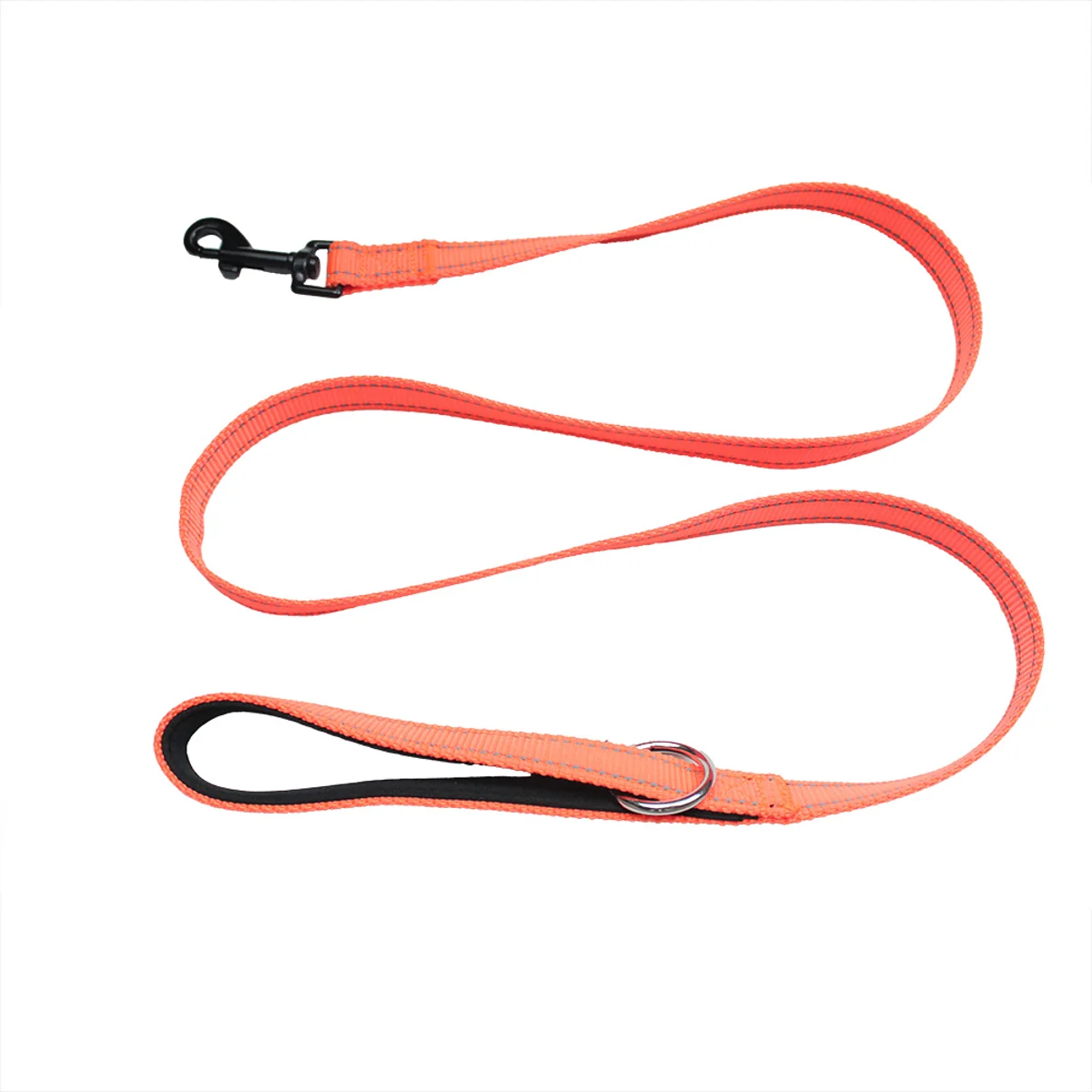 Orange Flat Leash