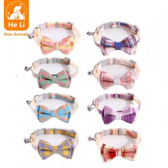 Bow cute pet collar