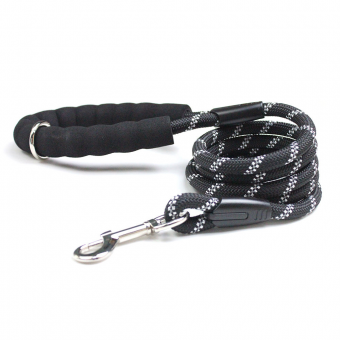 dog leash, custom dog lead, polyester dog leash, durable dog leash, reflective dog leash