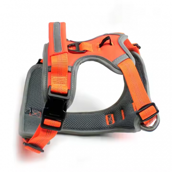 Reflective Nylon Pet Harness, Tactical Dog Training Vest, Front Clip Dog Harness, Outdoor Pet Harness, Fashionable Dog Vest, Working Dog Harness