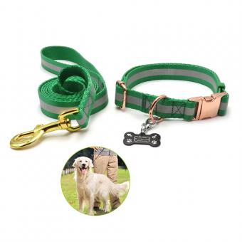 custom engraved bone id tag pet collar for dogs