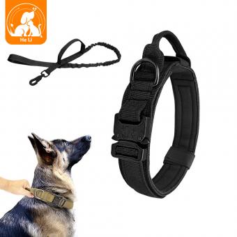 heavy duty military style pet collar for working dogs