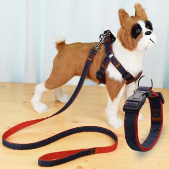 adjustable nylon pet walking kit with padded handle