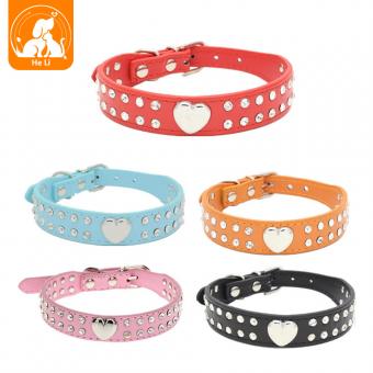 multi-color cute pet collar for small medium dogs