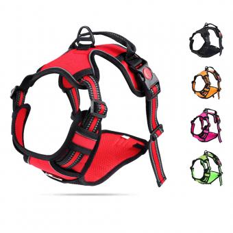 multi-color no pull dog harness