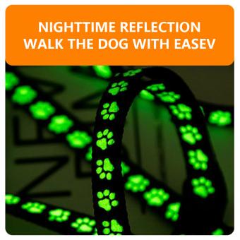reflective pet collar with bell