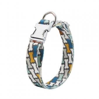 bone print pet collar