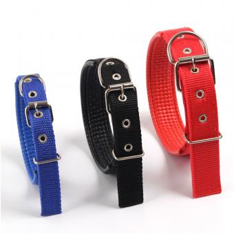 metal buckle dog collar