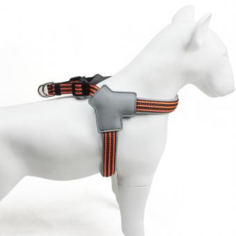 dual-color dog harness
