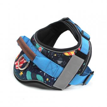 space print dog muzzle