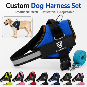 breathable mesh pet harness