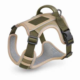 adjustable breathable mesh dog harness