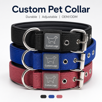 adjustable heavy duty dog neck strap