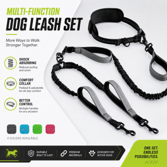no tangle multiple dog lead
