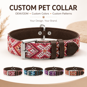 ethnic embroidered collar