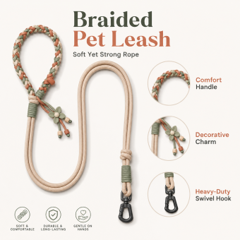 premium dog walking leash